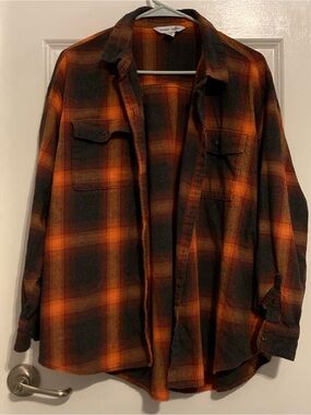Old Navy Boyfriend Flannel Shirt